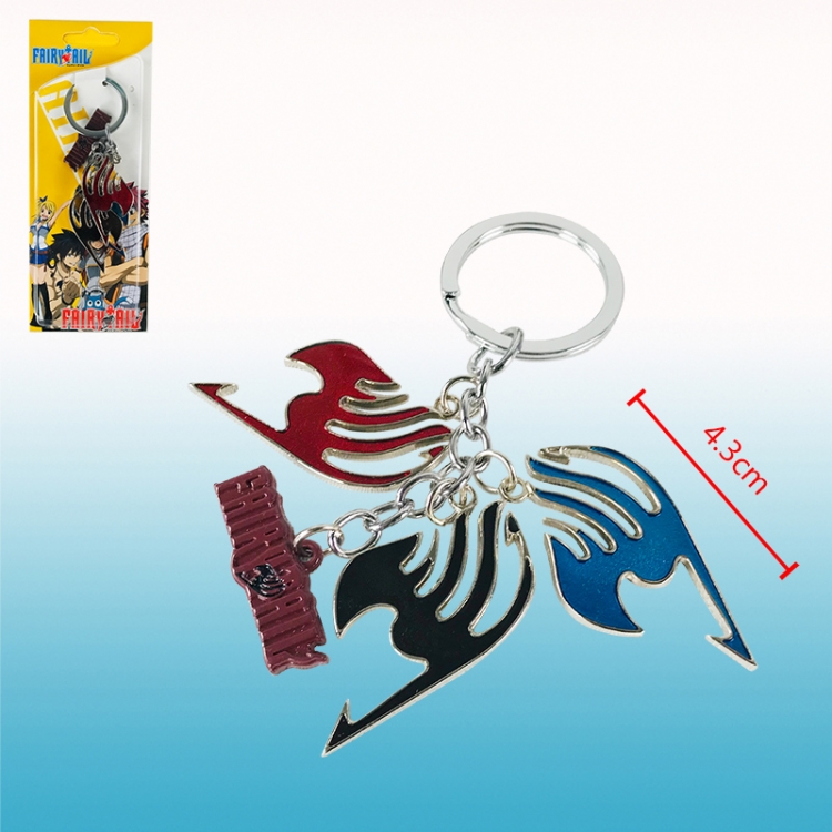 fairy tail anime keychain