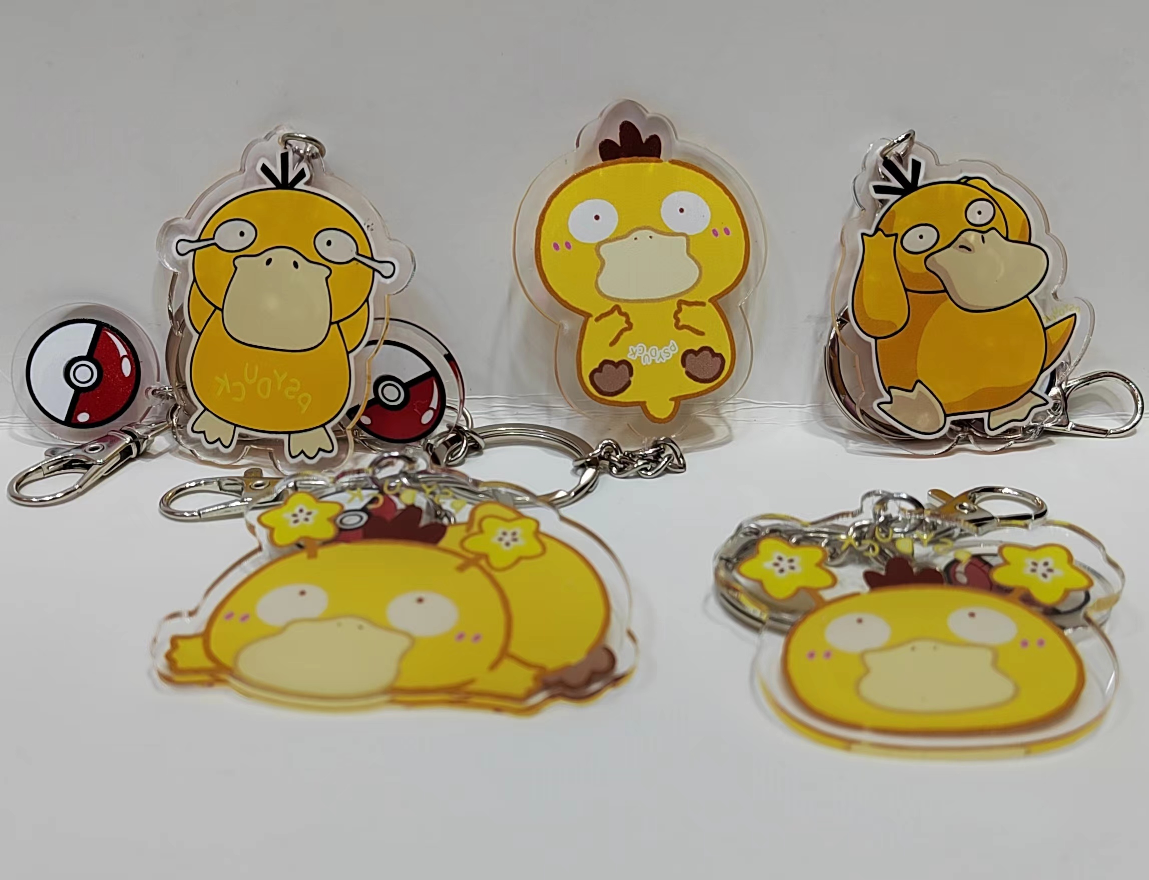 pokemon anime keychain