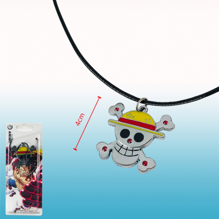 one piece anime necklace