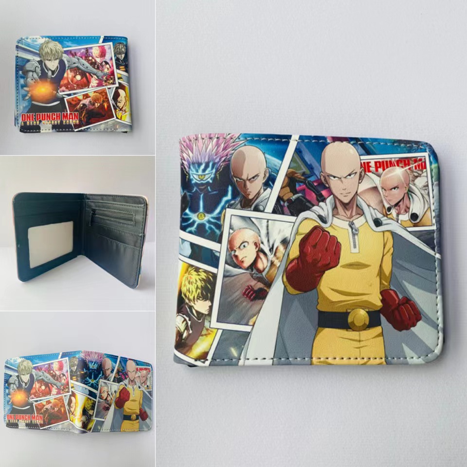 one punch man anime wallet