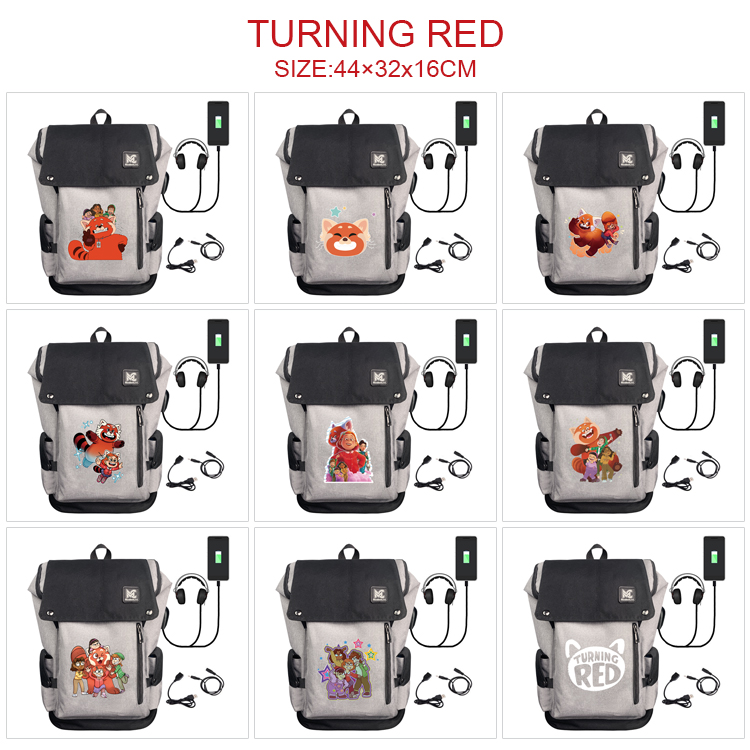 Turning Red anime bag