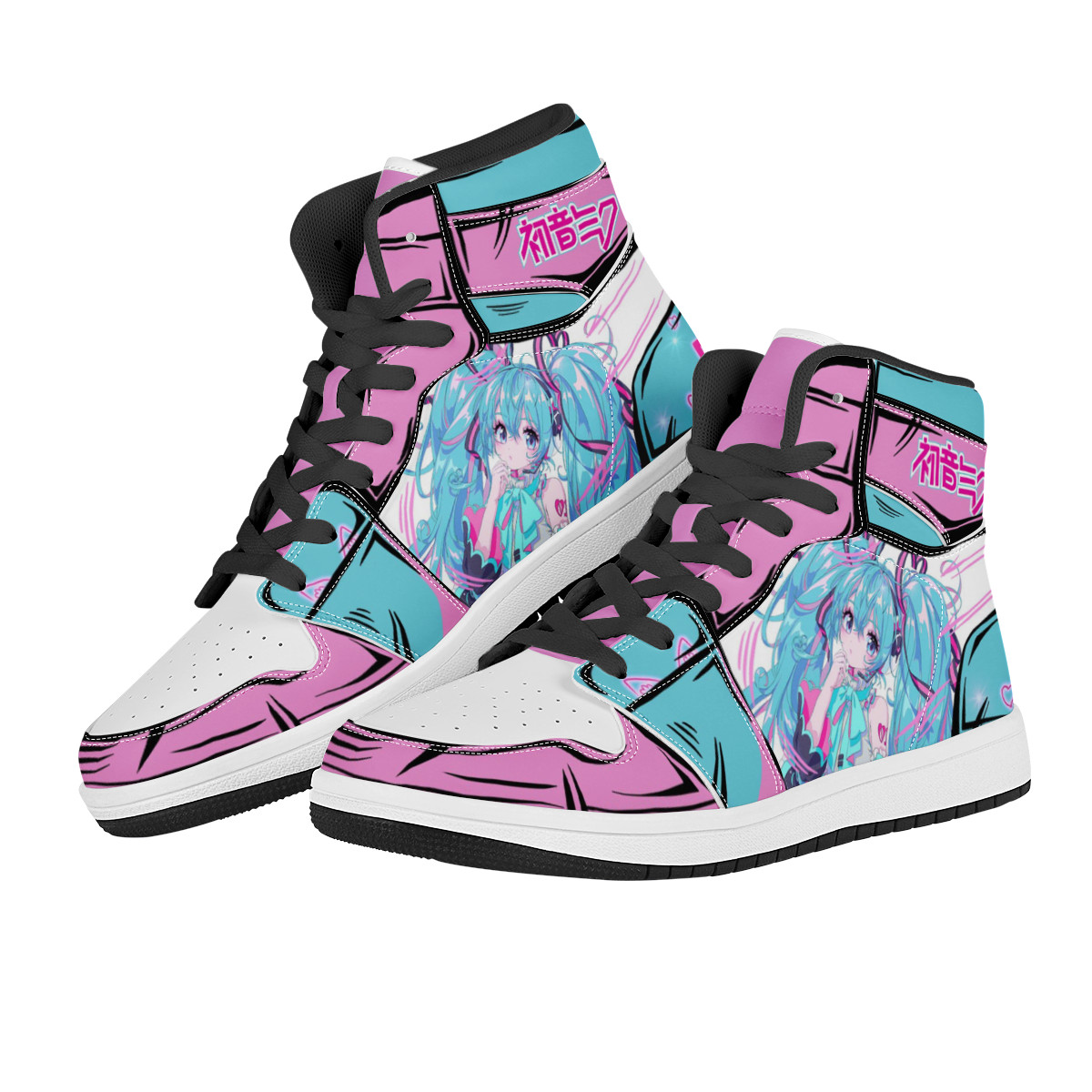 miku hatsune anime sneakers shoe US men size 6-15,women size 5-12