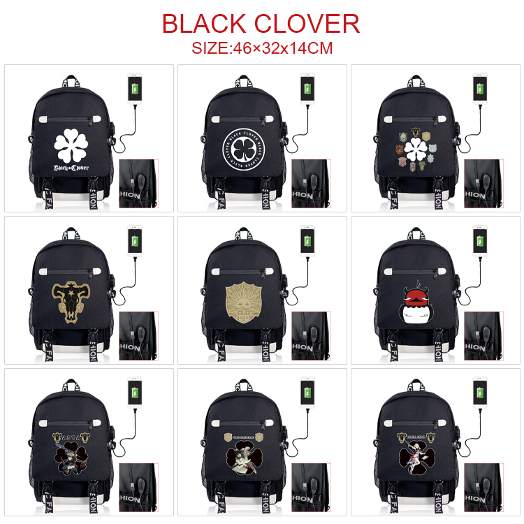 Black Clover anime bag