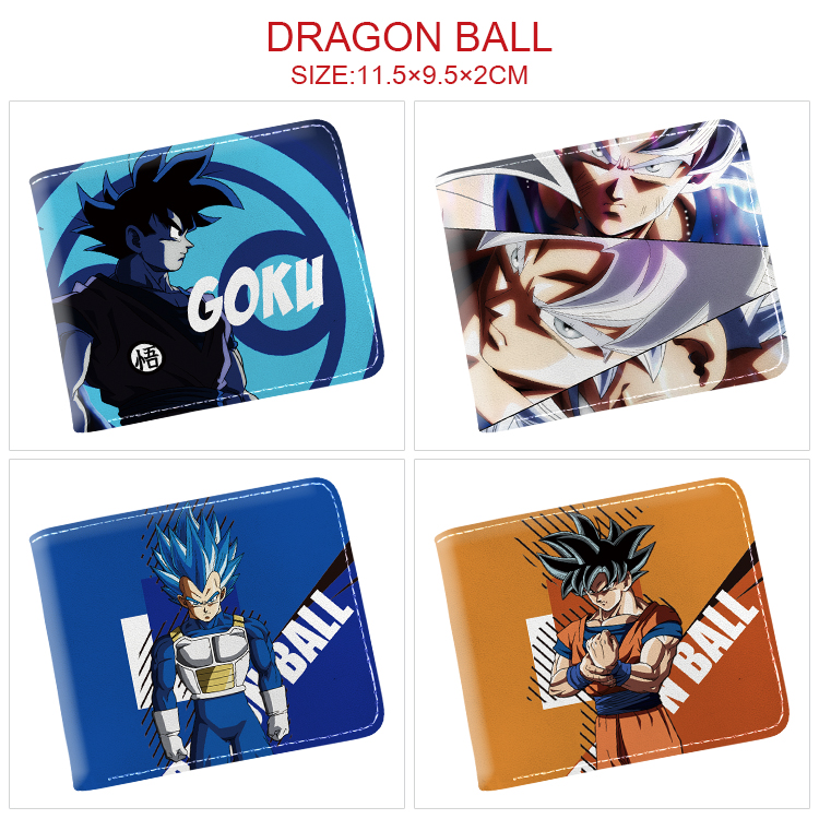 dragon ball anime wallet