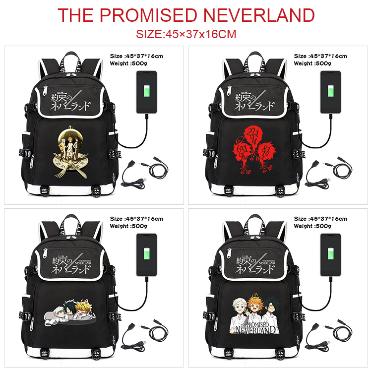 The Promised Neverland anime bag