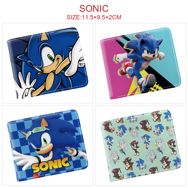 Sonic anime wallet