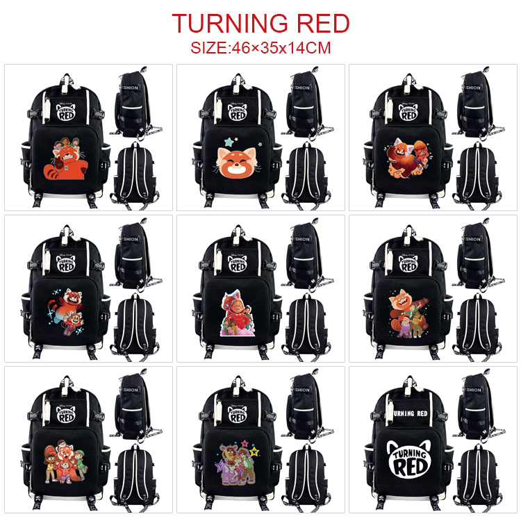 Turning Red anime bag