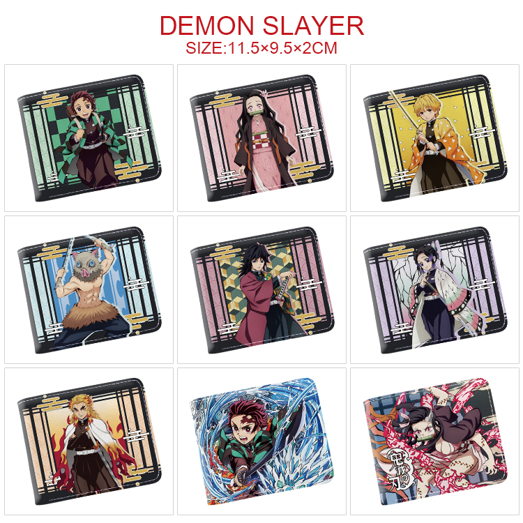demon slayer kimets anime wallet