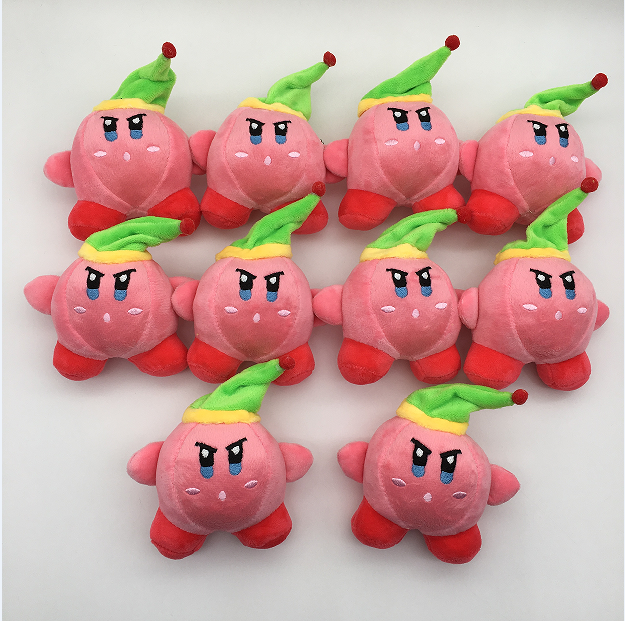 Kirby anime plush 12cm fou 10pcs