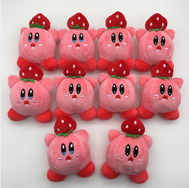 Kirby anime plush 12cm fou 10pcs