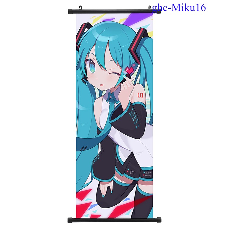 miku hatsune anime wallscroll 40*102cm