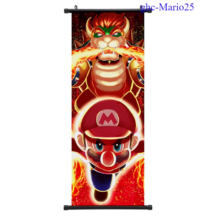 super mario anime wallscroll 40*102cm