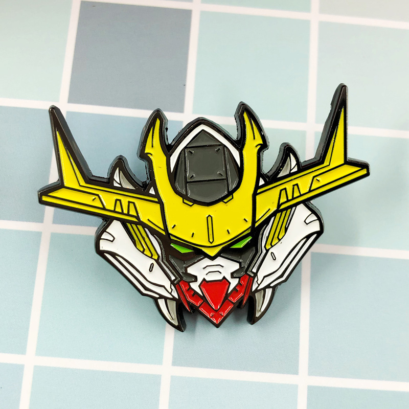 gundam anime brooch