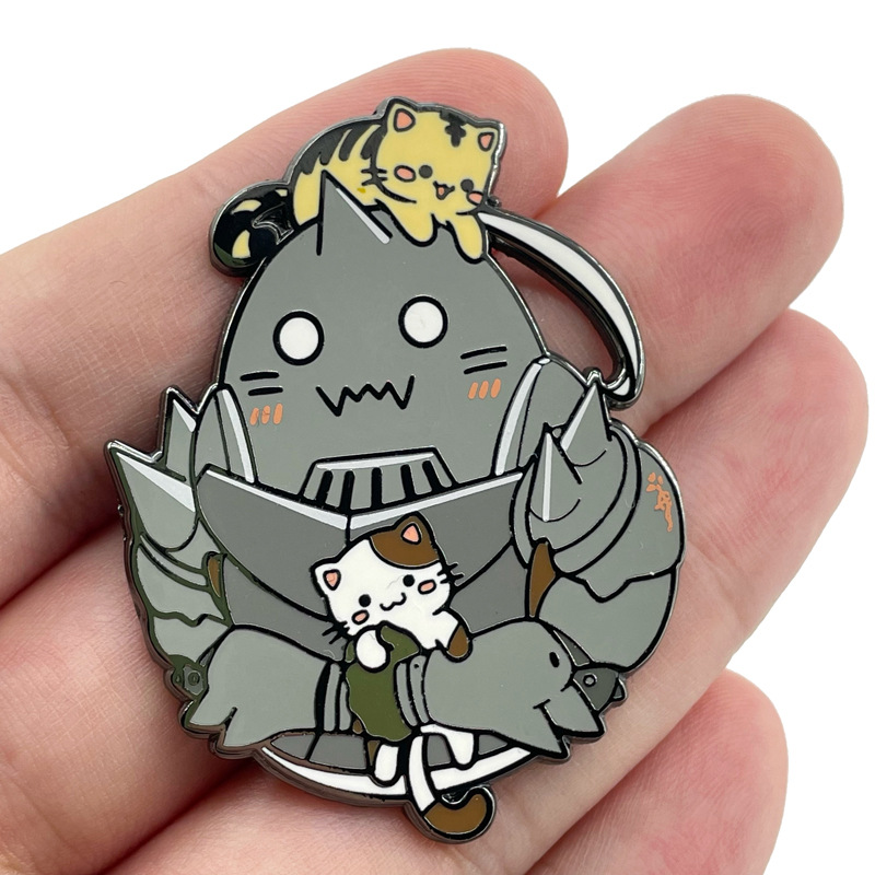 fullmetal alchemist anime brooch