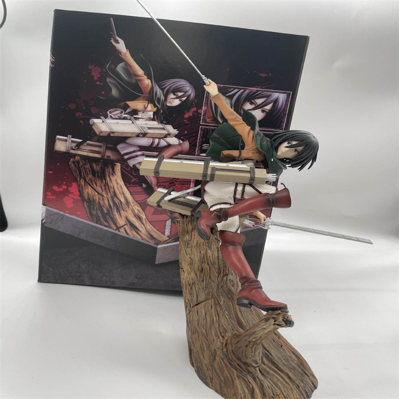 attack on titan anime figure 29cm