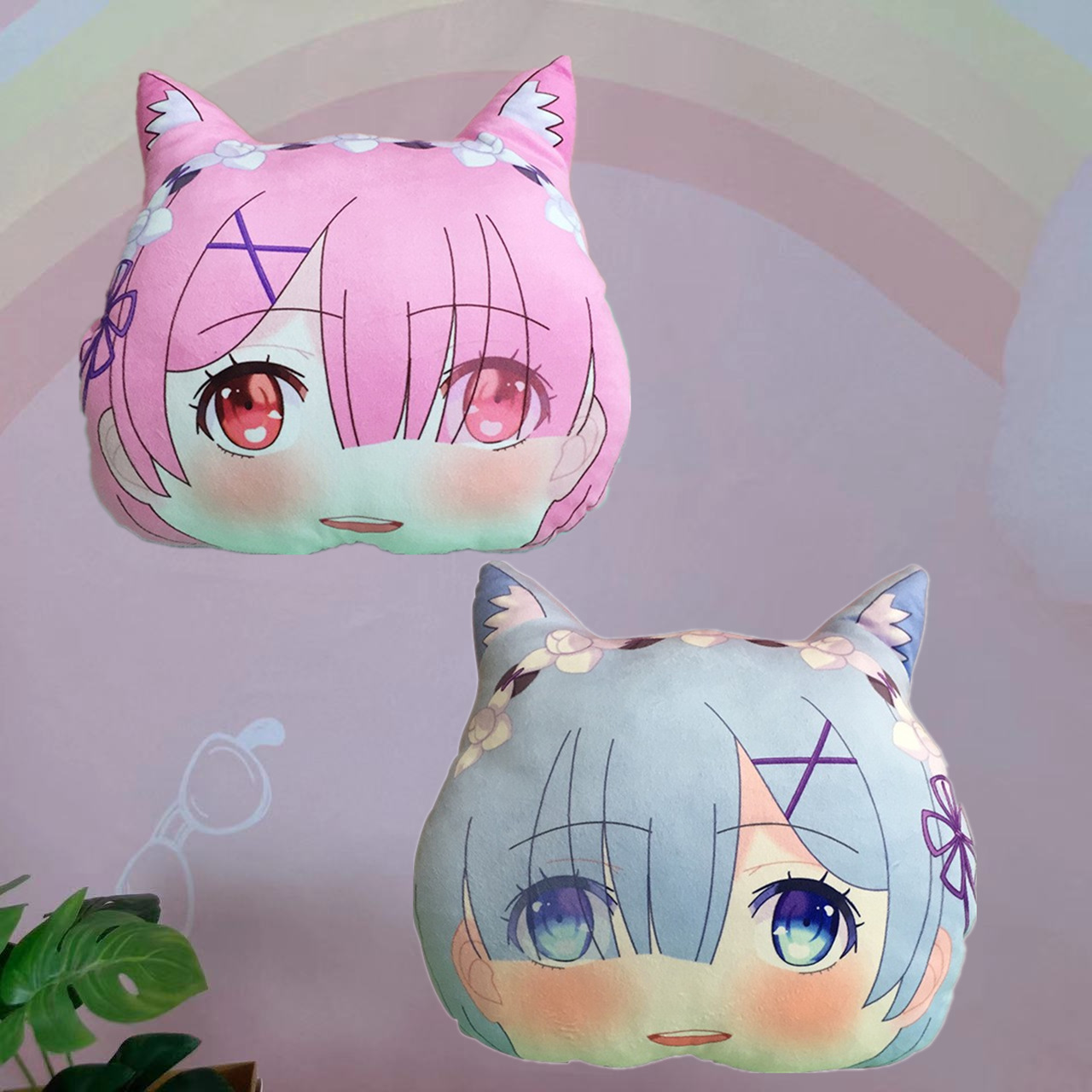 Re:Zero kara Hajimeru Isekatsu anime cushion 35*30cm