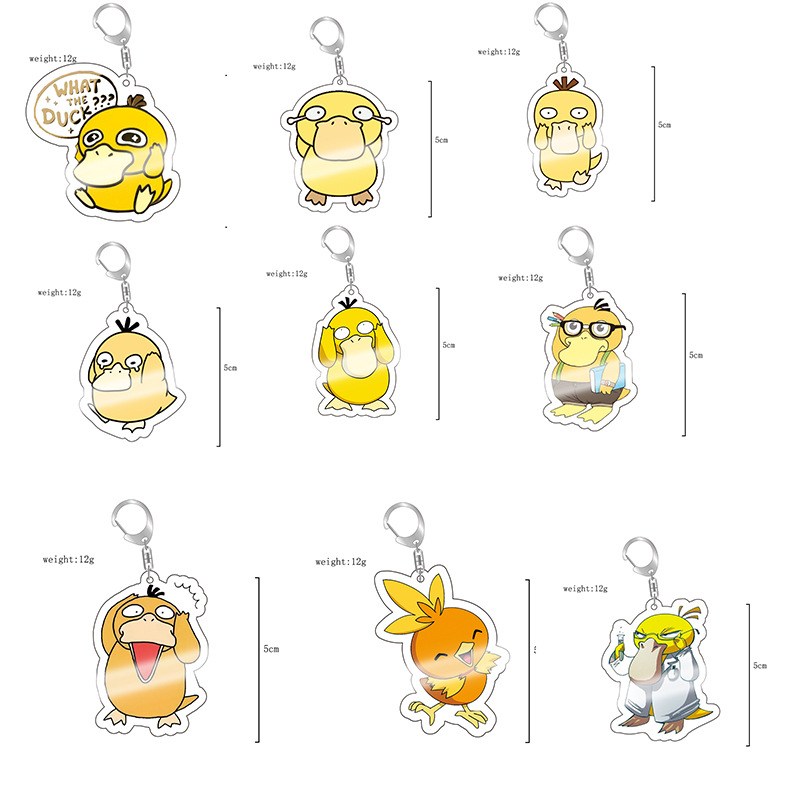 pokemon anime keychain