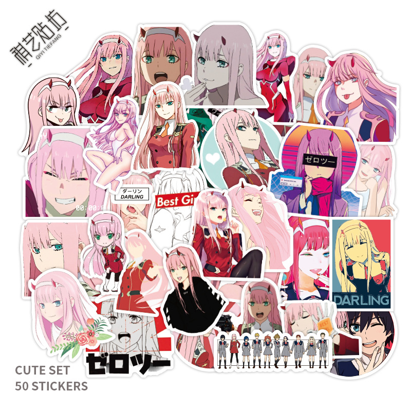 Darling in the franxx anime sticker 50 pcs/set