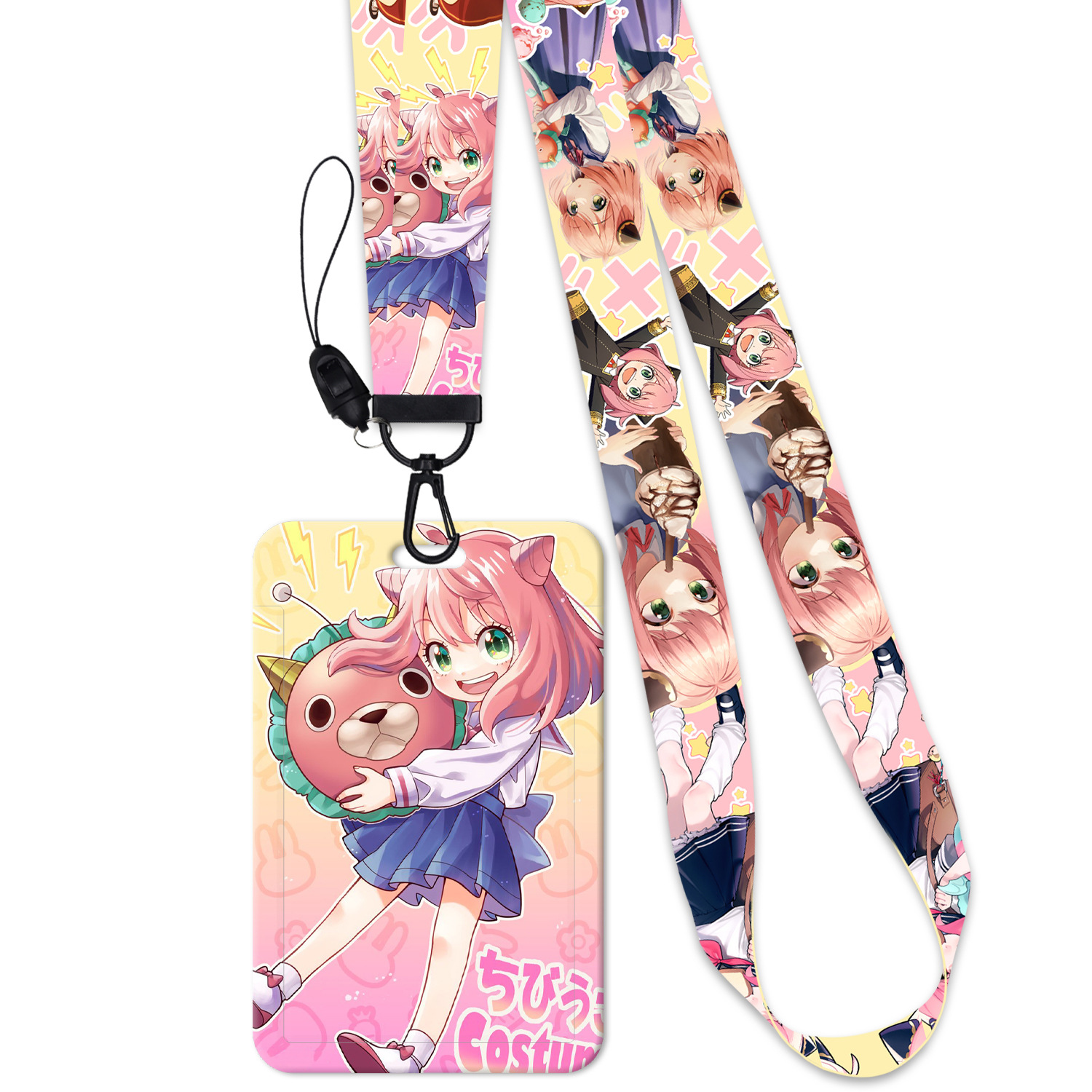 Spy x Family anime lanyard phonestrap ( 45cm*2.5cm )