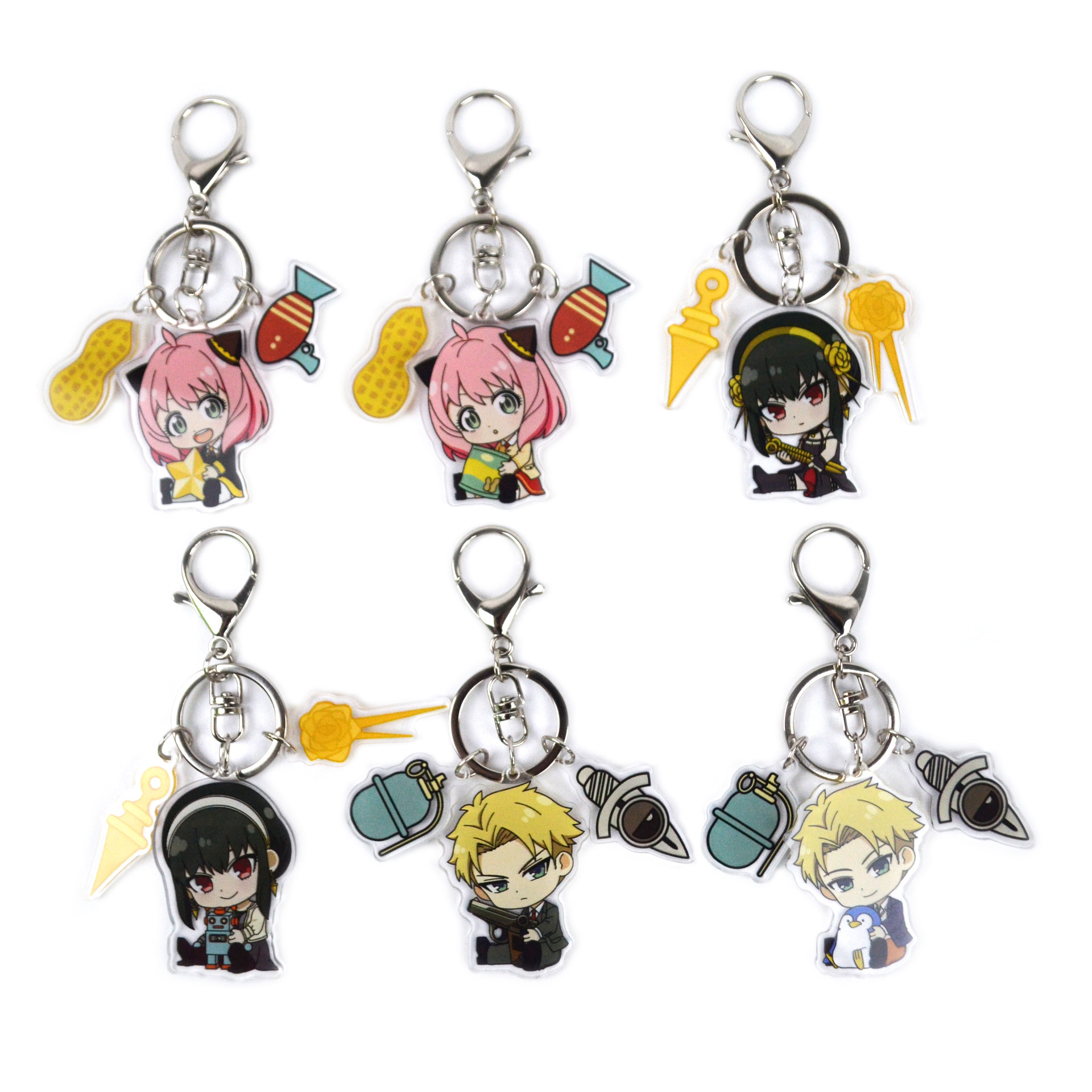 Spy x Family anime keychain