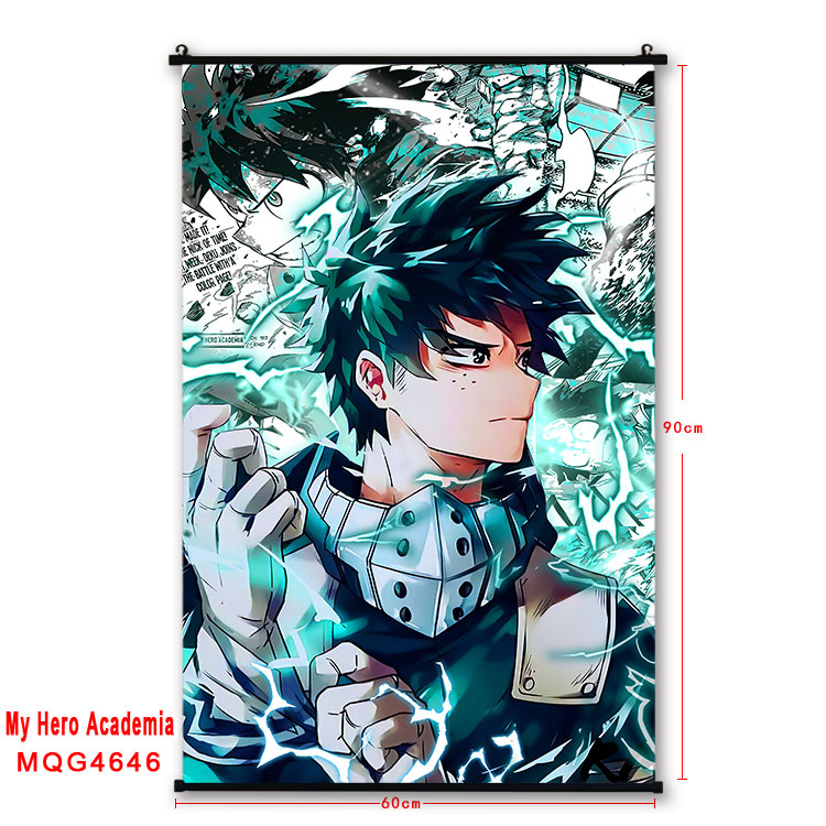 my hero academia anime wallscroll 60*90cm