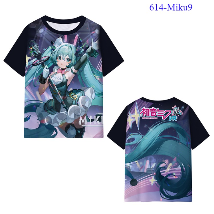 miku hatsune anime T-shirt