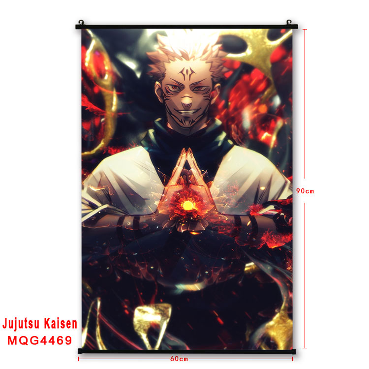 jujutsu kaisen anime wallscroll 60*90cm