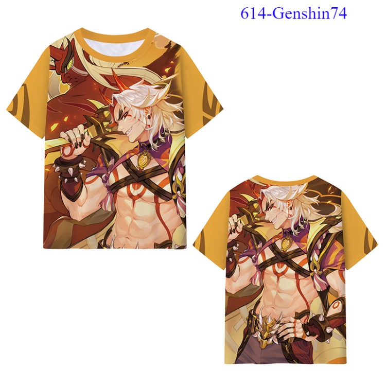 Genshin Impact Noelle anime T-shirt