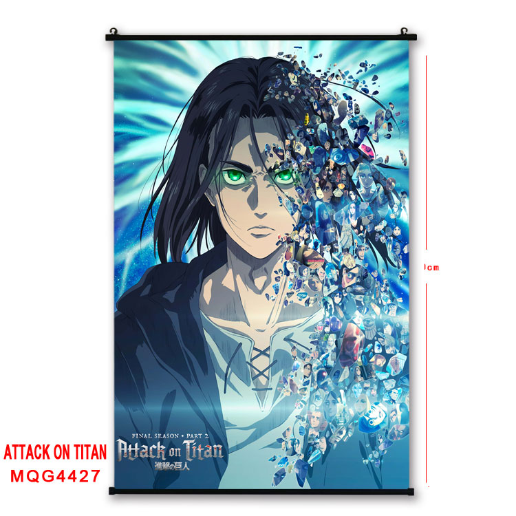 attack on titan anime wallscroll 60*90cm