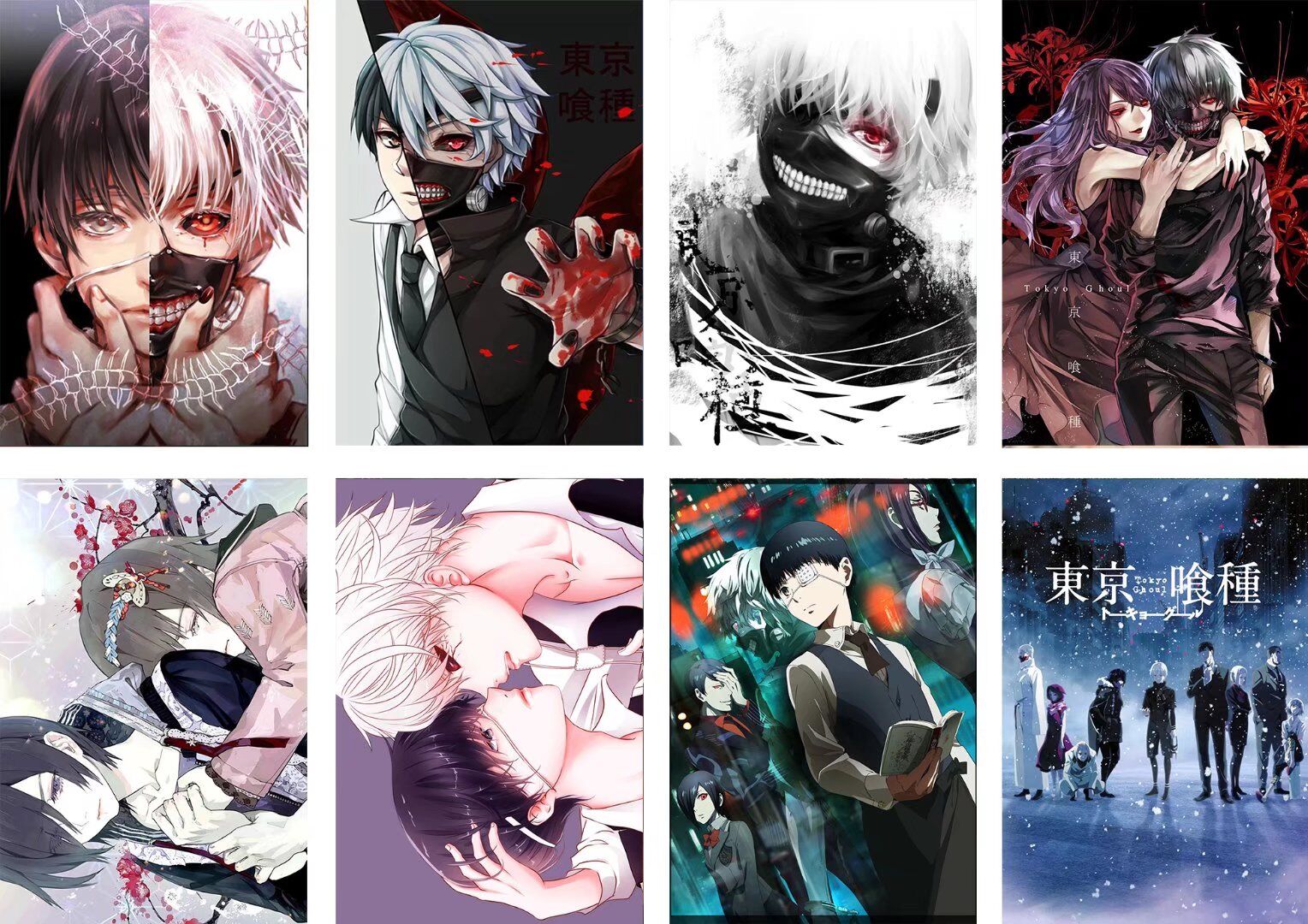 tokyo ghoul anime poster