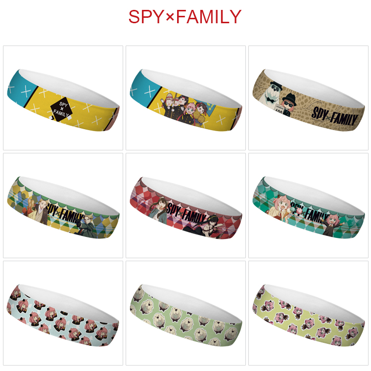 Spy x Family anime sweatband