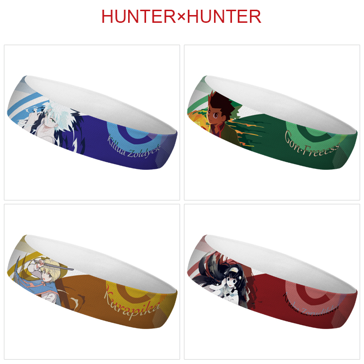 hunter anime sweatband