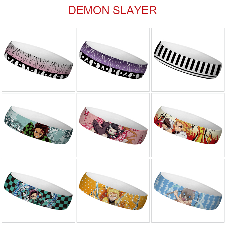 demon slayer kimets anime sweatband