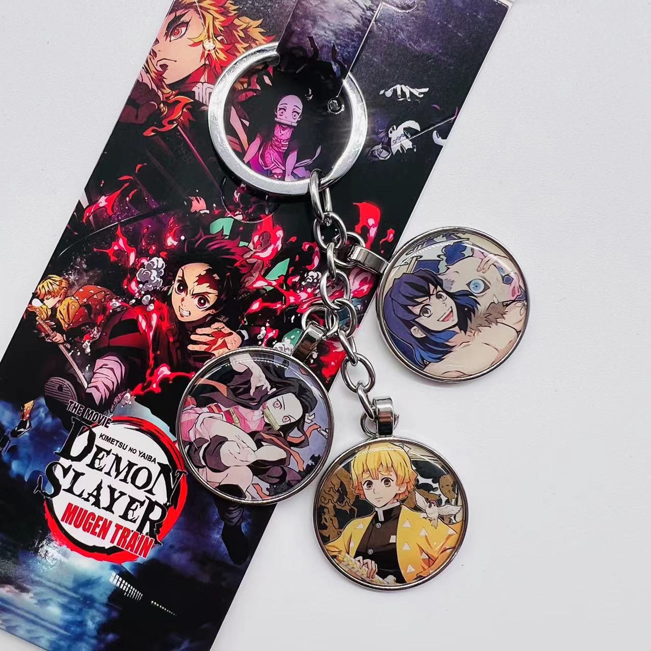 demon slayer kimets anime keychain