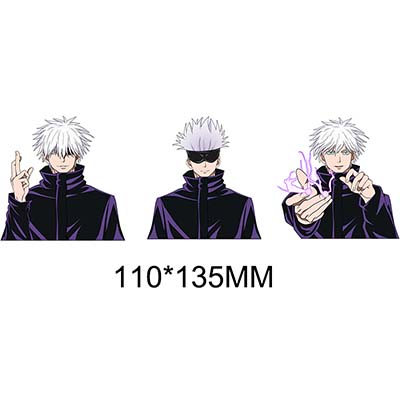 jujutsu kaisen anime 3d sticker