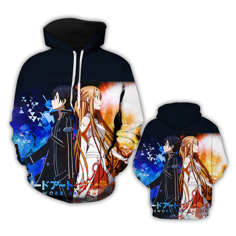 Sword art online anime hoodie