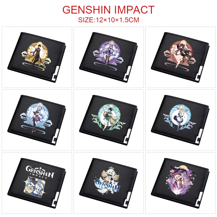 Genshin Impact Noelle anime wallet