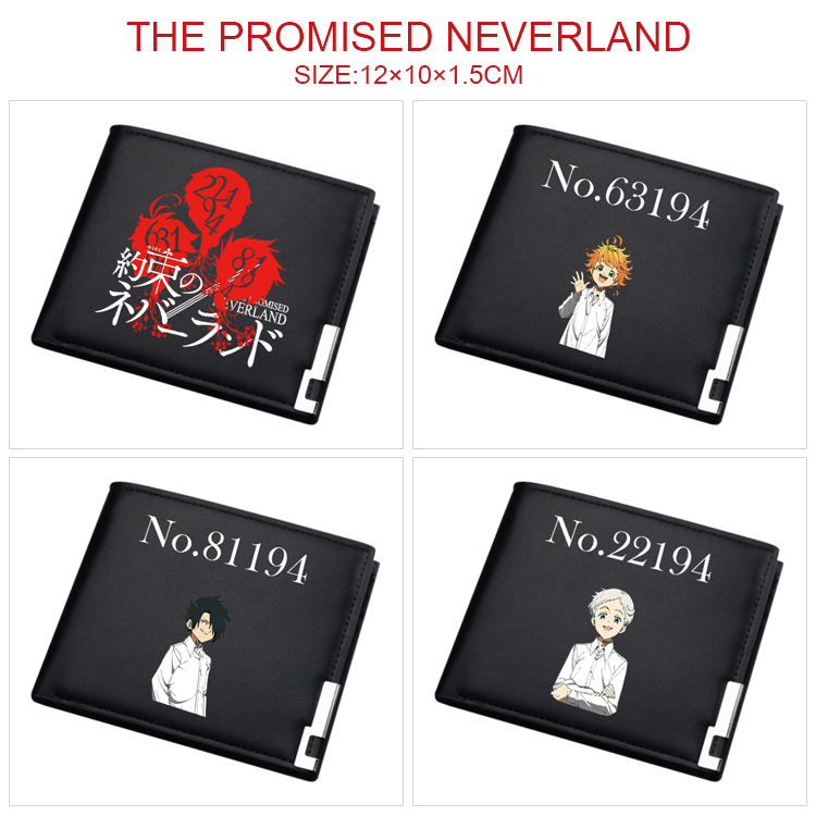 The Promised Neverland anime wallet