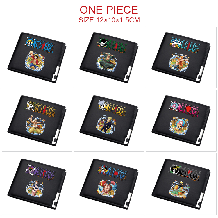 one piece anime wallet