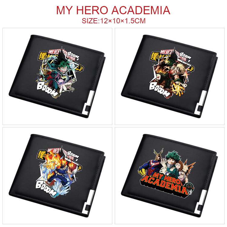 my hero academia anime wallet