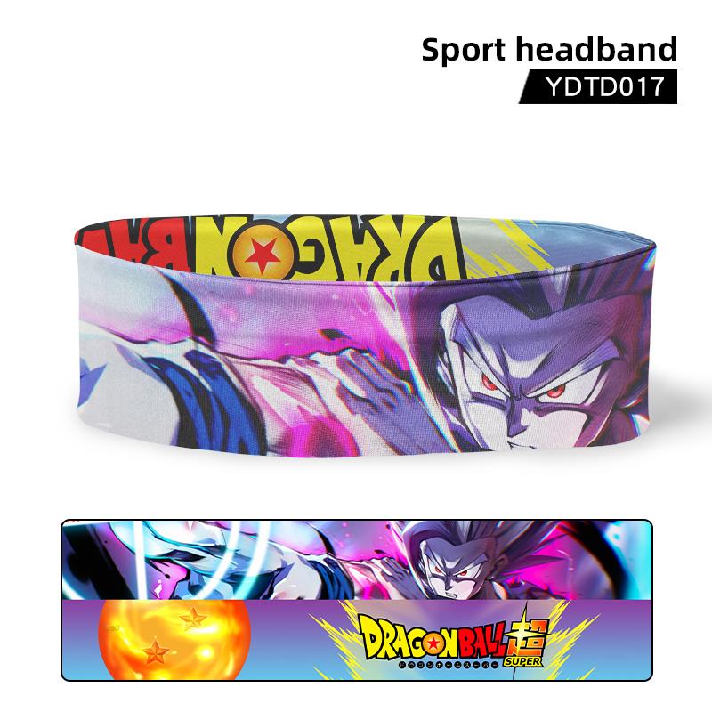 dragon ball anime sweatband