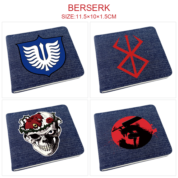 Berserk anime wallet