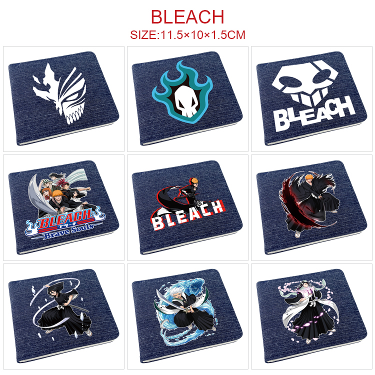 bleach anime wallet