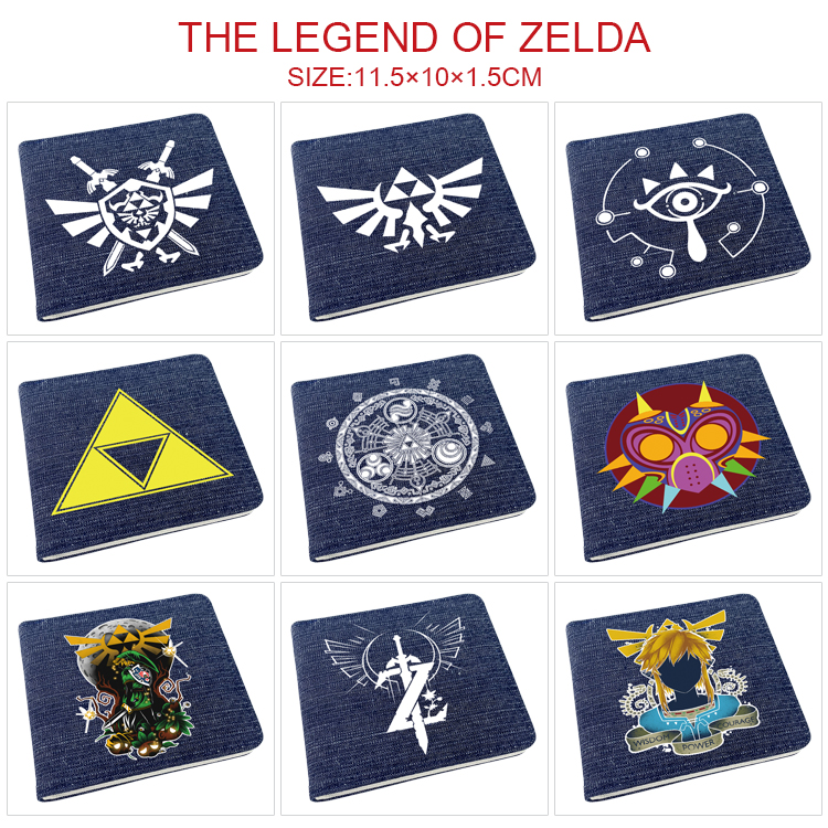 the legend of zelda anime wallet