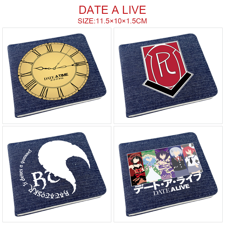 Date a live anime wallet
