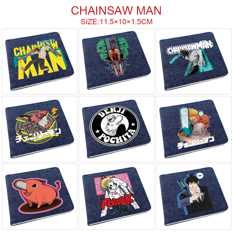 Chainsaw man anime wallet