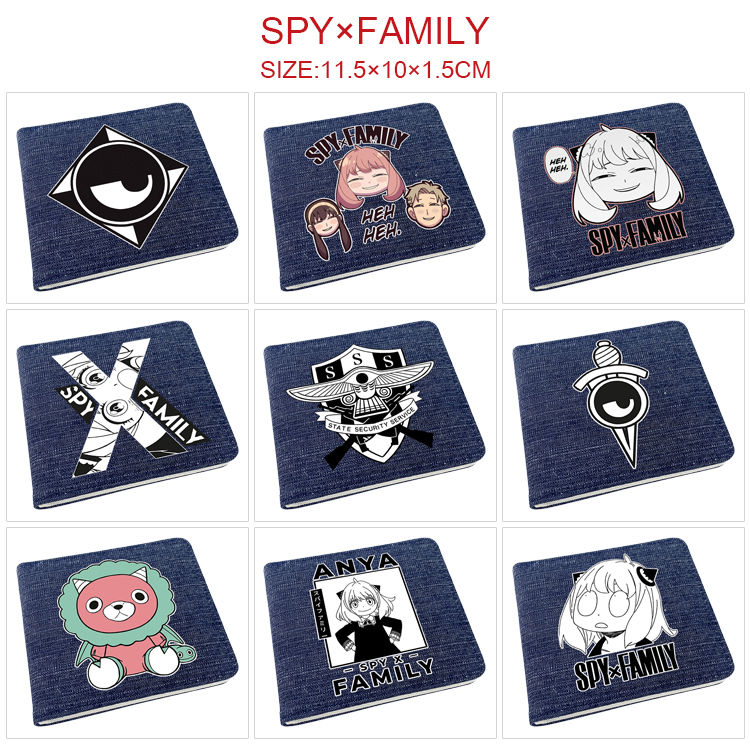 Spy x Family anime wallet