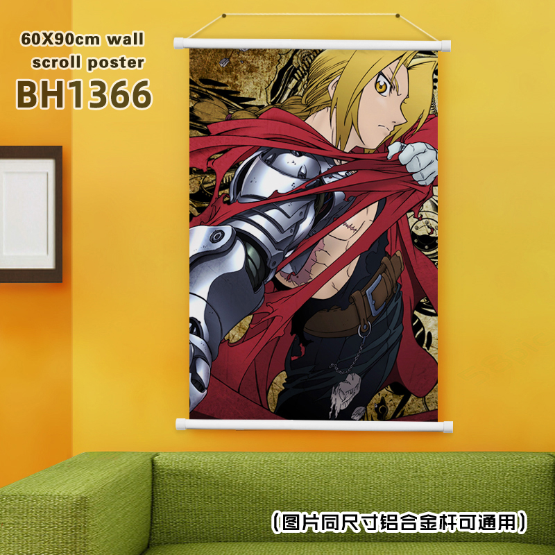 fullmetal alchemist anime wallscroll 60*90cm