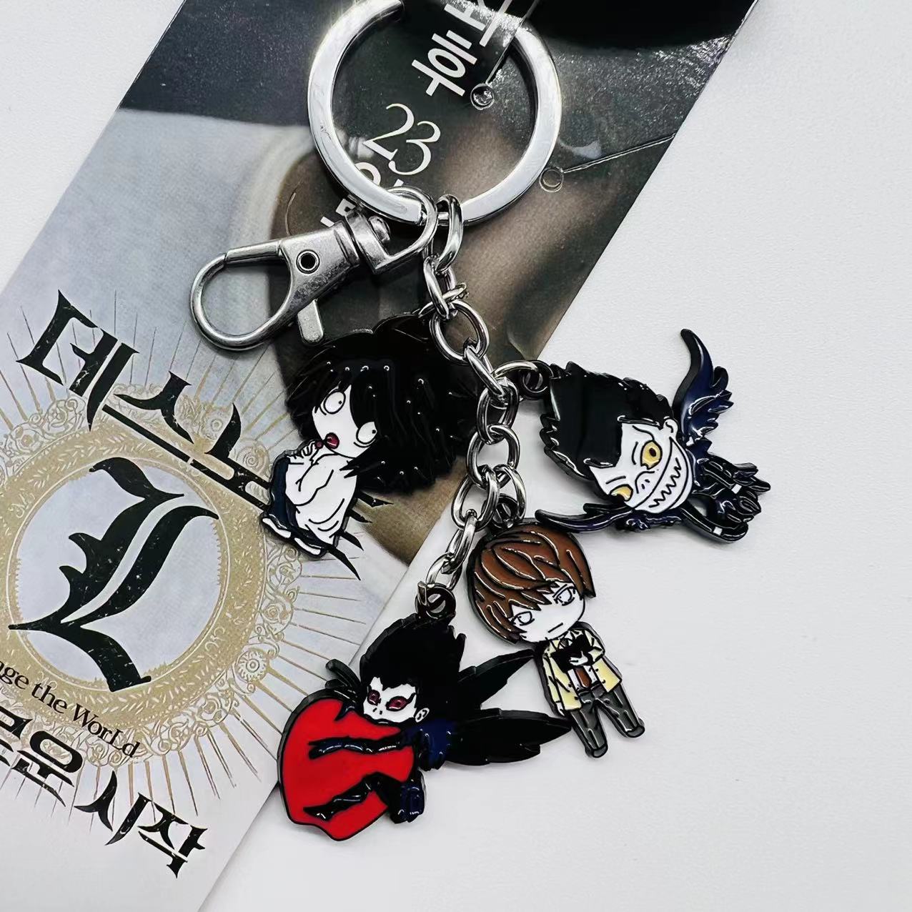 death note anime keychain