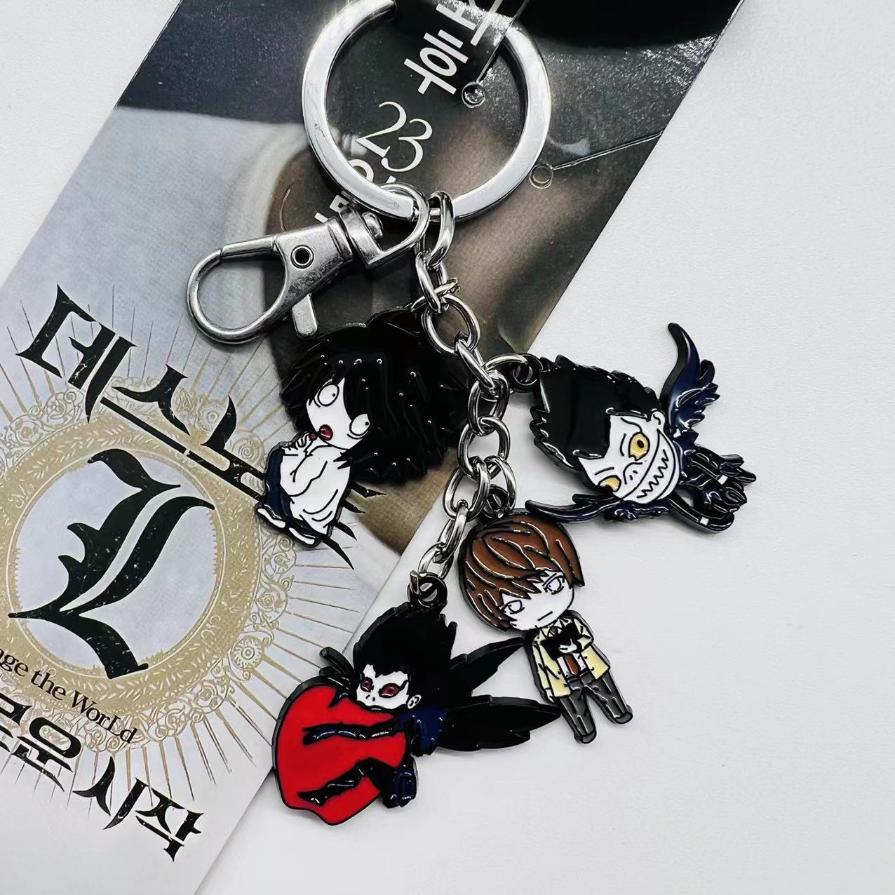 death note anime keychain